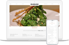 Screenshot of The Glass Onion Restaurant